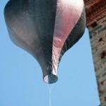 mongolfiera in volo