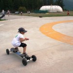 prime evoluzioni sul mountainboard